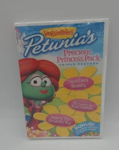 VeggieTales - Petunia's Precious Princess Pack Triple Feature DVD - New! - Bild 1 von 2