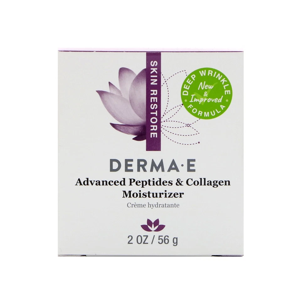 Derma E Advanced Peptides and Collagen Moisturizer 2 Oz