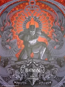 Póster John Guydo Batman el Largo Halloween Estampado Mondo Artist - Imagen 1 de 4