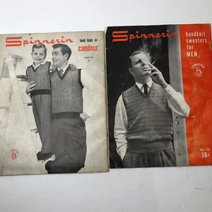 Riviste maglieria vintage 1954 e 1956 da collezione: SPINNERIN vol 124 e vol 133 - Foto 1 di 6
