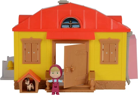 Simba Masha and the Bear Masha’S House Playset Toys for Kids, Ages 3+ Cover