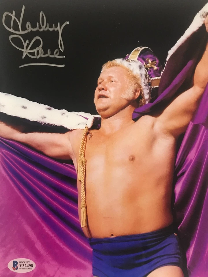Harley Race 8x10 Autograph BAS — 第 1/1 张图片