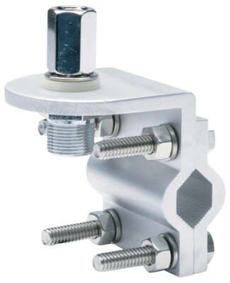 RoadPro RP-315 CB Radio Antenna 3-Way Double Groove Mirror Mount w/ SO-239 Stud - image 1 of 4