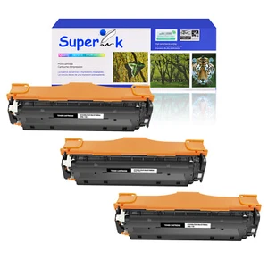 3PK CC530A Czarny toner LaserJet CP2025dn/CP2025n/CP2025x do drukarki kolorowej HP - Zdjęcie 1 z 24