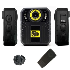 Body Cam Body Worn Camera Personal Security Safety 1080P Video Audio Recording - Picture 1 of 9