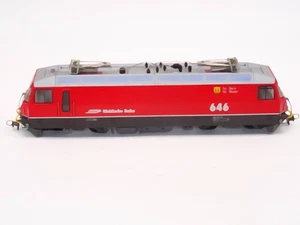 BEMO DC N / HOe 125910 serie Ge 4/4 lll 645 “Tujetsch” de RhB analógico -1002--- - Imagen 1 de 5