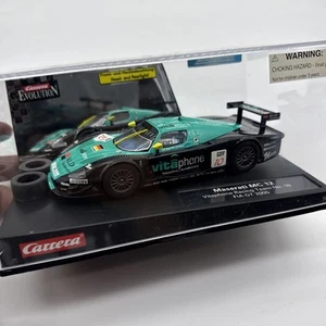 CARRERA EVOLUTION 25759 Slot Car 1:32 Maserati MC 12 Vitaphone Racing #10 2005 - Picture 1 of 10
