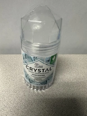 Bastão desodorante mineral CRYSTAL 24 horas proteção contra odores, sem perfume, 4,25 oz - Imagem 1 de 2