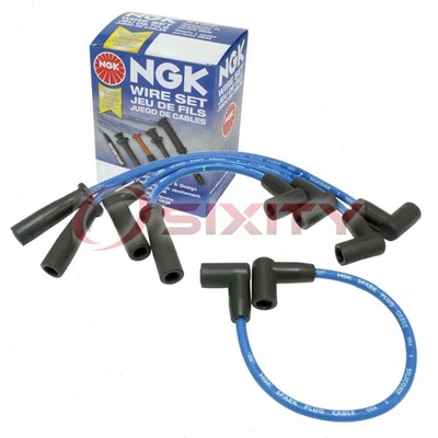 NGK 53186 RC-CRX023 Spark Plug Wire Set for CH7474 96614 9285 86614 7497 jj - Image 1 of 4