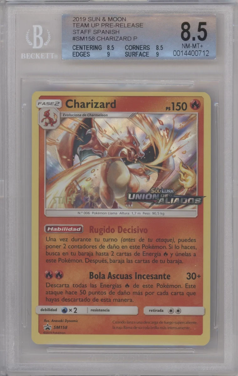 Charizard - [Staff] SM158 Sm Holo for sale online | eBay