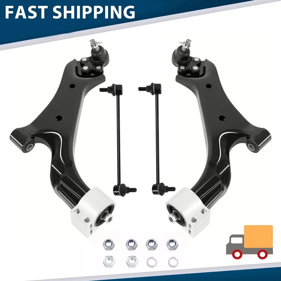 Front Lower Control Arm w/ Ball Joint Sway Bar Kit for Equinox Terrain 2010-2017 - Image 1 of 4
