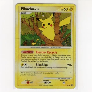 Pokémon TCG Pikachu DP16 DP Promo Holo Card EN-DMG 2007 - Picture 1 of 3