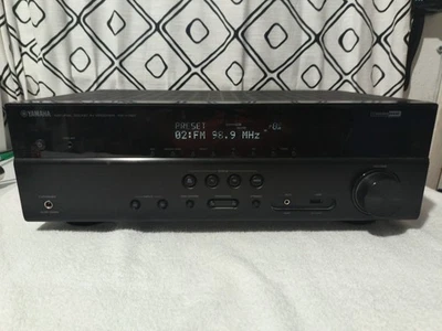 YAMAHA RX-V383 5.1-CHANNEL 4K ULTRA HD AV BLUETOOTH RECEIVER 💯% TESTED👍 - Image 1 of 4