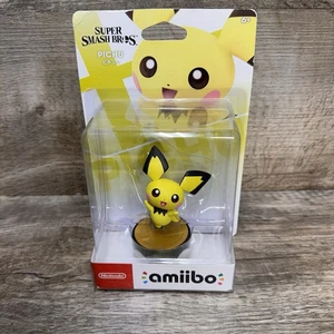 NIB NEW IN BOX - Nintendo Pichu Amiibo Super Smash Bros Pokemon Figur Figur - Bild 1 von 6