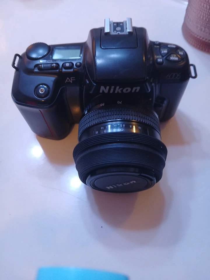Lente digital de película para cámara Nikon 6006 cámara vintage Af-1 montaje F usado litio usado  Foto 1 de 4