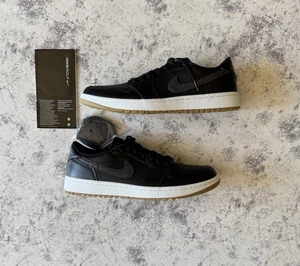 Air Jordan 1 Low Golf - Black/Anthracite/Gum - DD9315 005 - UK 8/8.5/9.5/10 - Picture 1 of 6