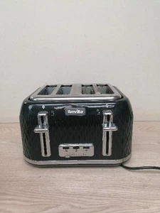 Breville VTT786-01 Curve 4 Slice Toaster 1650W - Black - Unit Only *See Descript - Picture 1 of 9