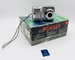 Pentax Optio E35, 3x Optischer Zoom 🦊 Digitalkamera Japan 2007 Digitalkamera - Bild 1 von 14