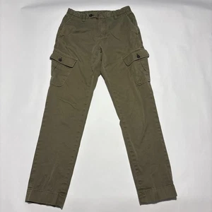 Pantalones cargo Brooks Brothers para hombre 30x32 mezcla de algodón oliva medio preppy aire libre - Imagen 1 de 8