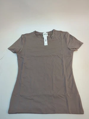 Camiseta Victoria Secret Rosa Base Elastizada Manga Corta Talla M Café Helado Foto 1 de 4
