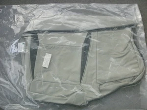 Saab 9-5 taupe leather left rear seat bottom cover - Picture 1 of 2