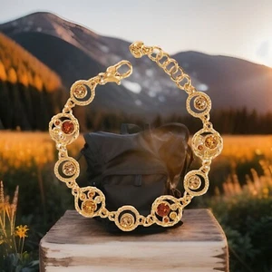 Brighton Gold HALO GLOW Bracelet List $68 NWT JF0079 - Picture 1 of 2