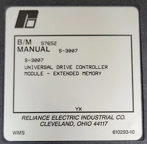Reliance Electric 57652 AutoMax (i-0159-0000-B#6) - Picture 1 of 2