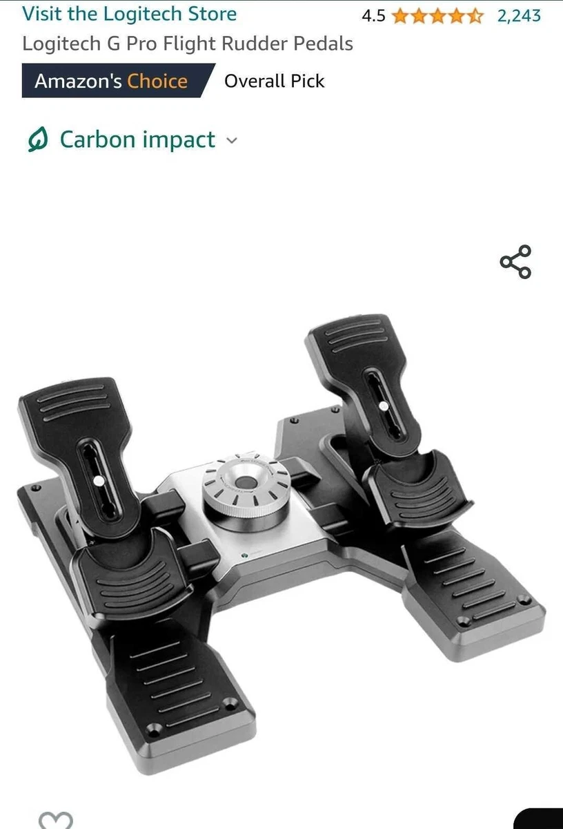 Logitech Flight Pedal Video Game Controllers for sale | eBay