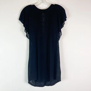 Vestido de encubrimiento Billabong nuevo sin etiquetas para mujer Out For Waves negro talla M - Imagen 1 de 7
