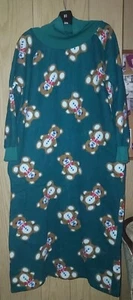 Teddy Bear Long Fleece Nightgown ~ Kittens Brand (Small) - Picture 1 of 5