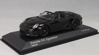 Minichamps Porsche 911 991 Speedster in Black 2019 410061134 1/43 NEW Ltd Ed 384 - Image 1 of 3
