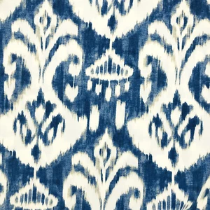 Mill Creek Fabrics Grand Millennial Blue White Upholstery Decor 44 In X 55 In - Picture 1 of 4