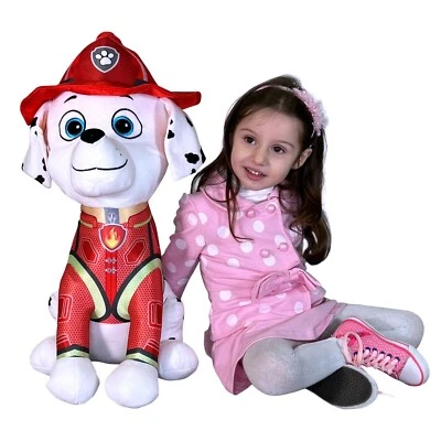 Marshall Gigante 65cm Peluche Paw Patrol La Squadra dei Cuccioli Bambini da 0+