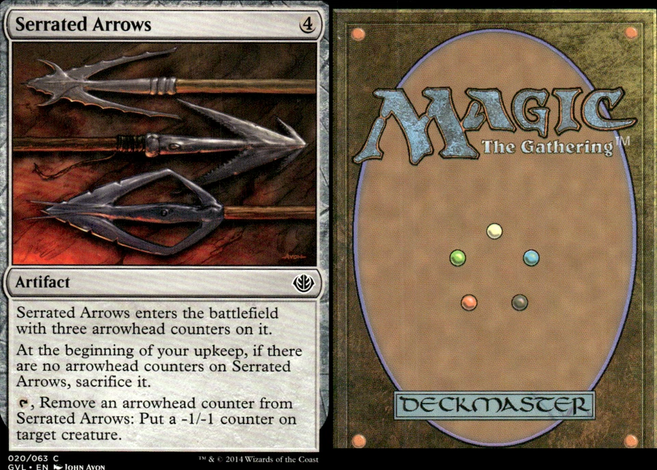 Magic the Gathering -MTG-Serrated Arrows  - Image 1 of 1