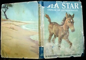 Marguerite Henry SEA STAR, ORPHAN OF CHINCOTEAGUE 1949 hcdj Wesley Dennis horses - Picture 1 of 5