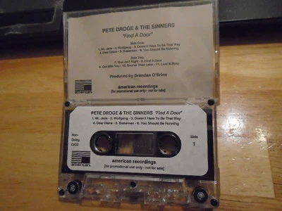 RARE PROMO Pete Droge & The Sinners CASSETTE TAPE rock Find A Door THORNS Grays - Image 1 of 2
