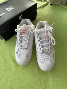 DC Shoe Cousa Women Legacy Lite Size 8 White Pink Running Shoes With Box - Picture 1 of 11