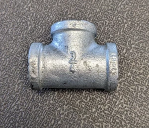 3/4" Galvanized Tee (case of 35) - Picture 1 of 5