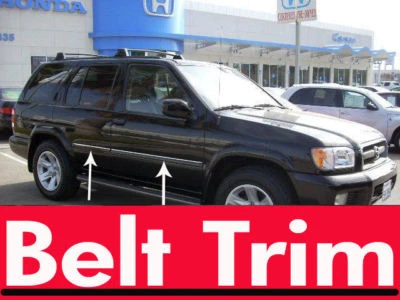 ForPATHFINDER CHROME SIDE BELT TRIM DOOR MOLDING 96-99 00 01 02 03 04 05-12** - Image 1 of 2