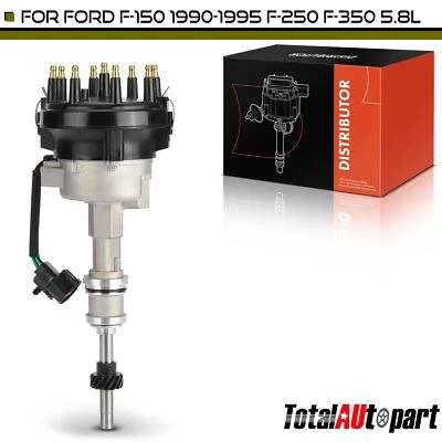 Распределитель зажигания с крышкой и ротором для Ford Bronco E-150 Econoline F-150 F-250 - Изображение 1 из 4
