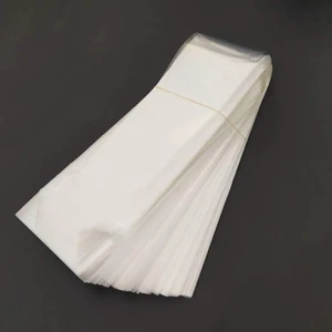 100 Pcs Clear Plastic Flower Bouquet Bag Sleeve Transparent Cellophane Bags Rose - Picture 1 of 6
