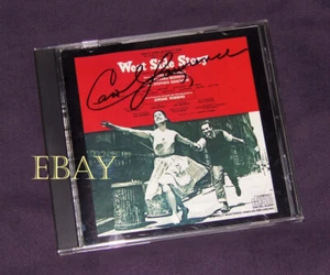 West Side Story original Broadway CD soundtrack signed Carole Lawrence star RARE - Picture 1 of 3