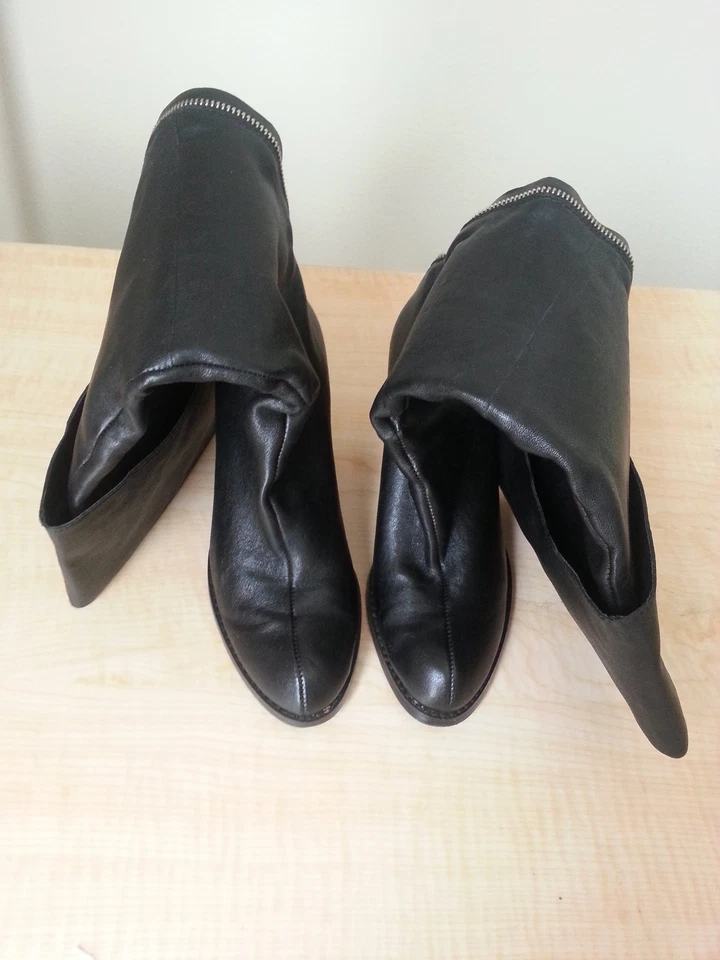 Jessica Simpson Boots, Over the Knee Black Leather, size 6.5, $130 - Image 1 of 4