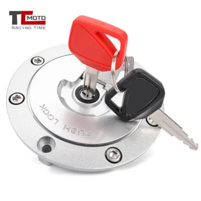 For 1999-2006 Honda CBR1100XX Ignition Switch Fuel Gas Cap Seat Lock Key Set Foto 1 de 4