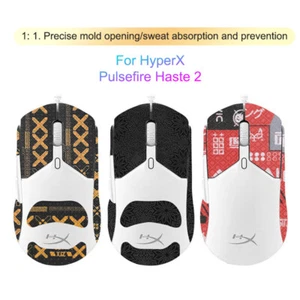 Anti-Slip Gaming Mouse Sticker For HyperX Pulsefire Haste 2 Wired Wireless Mo-dm - Picture 1 of 28