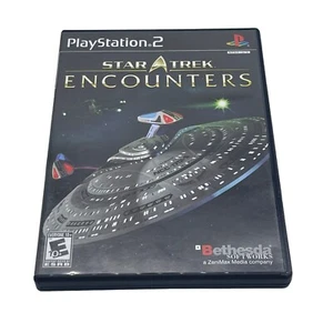 Star Trek Encounters PlayStation 2 Juego Completo Incluye Caja y Manual Usado en Excelente Condición - Imagen 1 de 7