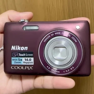 Nikon COOLPIX S4100 Digital Camera 14.0MP 5x Zoom Touch Screen CCD Camera - Picture 1 of 8