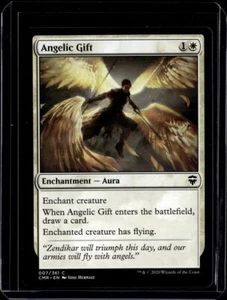 Angelic Gift - 007/361 - CMR - NM - MTG Magic the Gathering - Picture 1 of 1