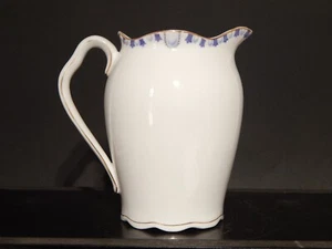 ANTICA LIBERTY 1910 PREZIOSA CARAFFA BROCCA PORCELLANA J.Z.& CO PRE-ROSENTHAL - Imagen 1 de 6