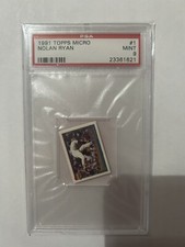 1991 Topps Micro Nolan Ryan #1 PSA9 Mint
